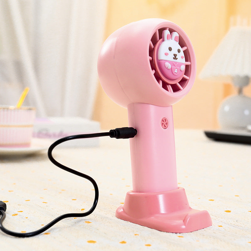 Siopsrl | Women Portable Mini Hand Fan with USB Port Siopsrl