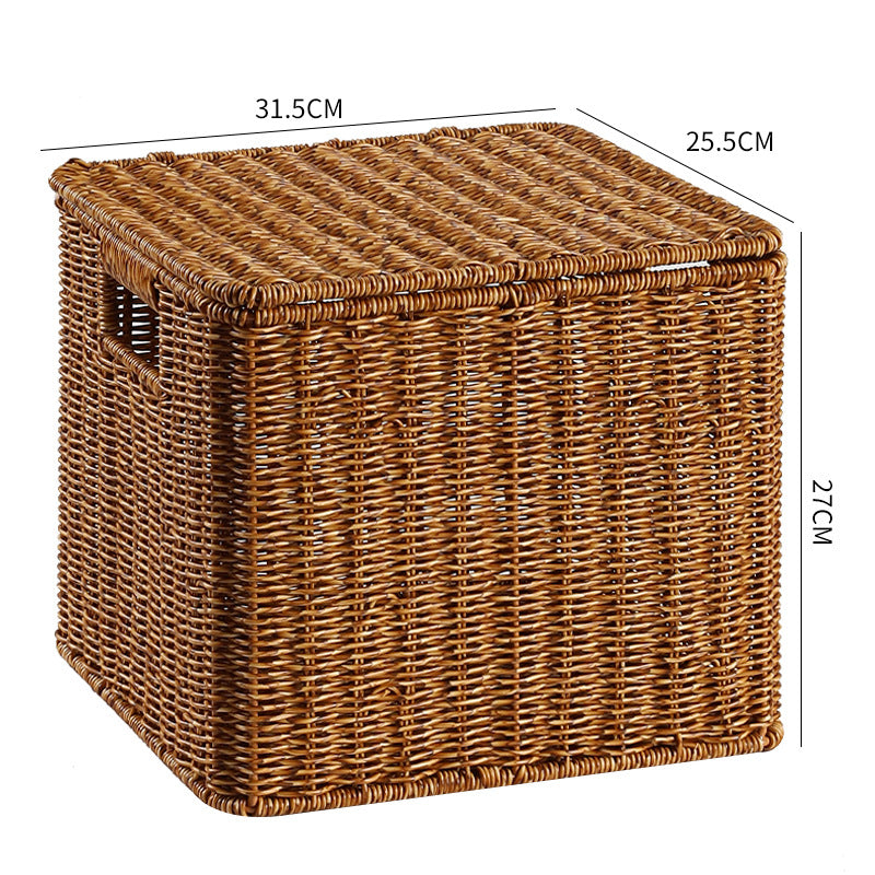Handwoven Rectangular Storage Chest Siopsrl