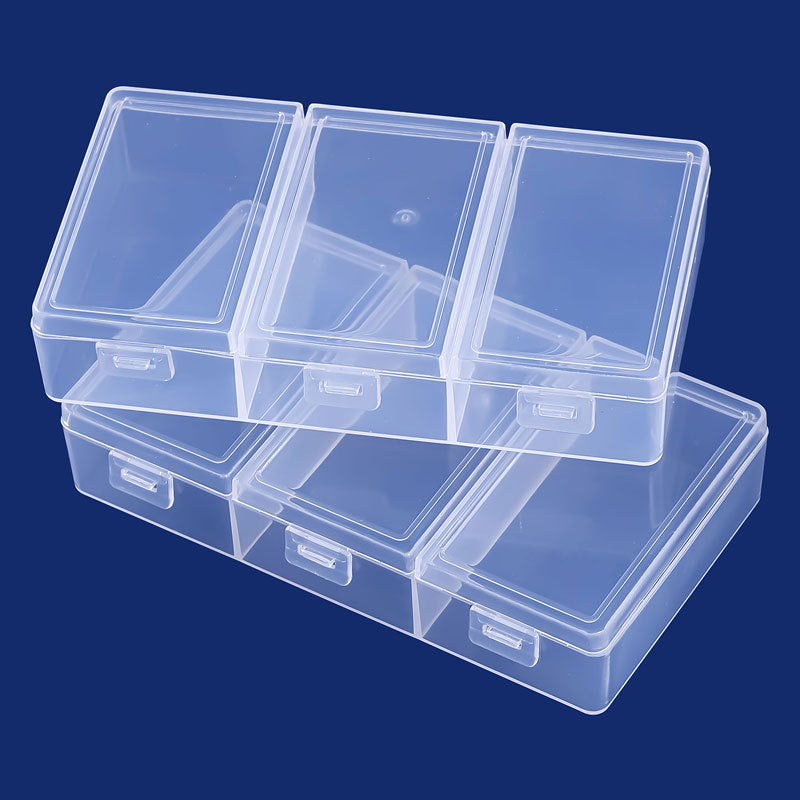 Multi-Compartment Clear Craft Storage Case Siopsrl