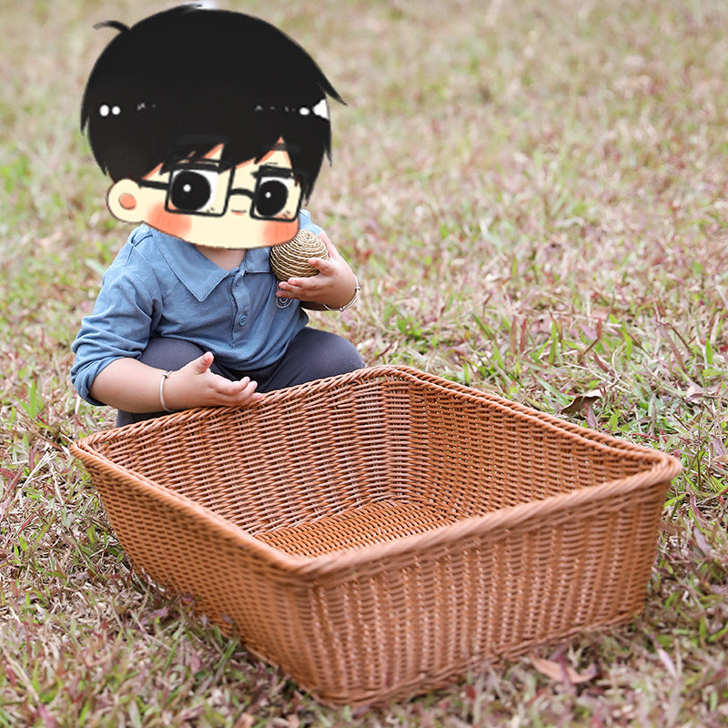 Siopsrl | Handwoven Rustic Storage Basket with Ergonomic Design Siopsrl