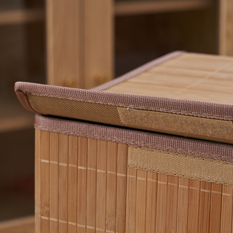 Laundry basket made of natural bamboo Siopsrl