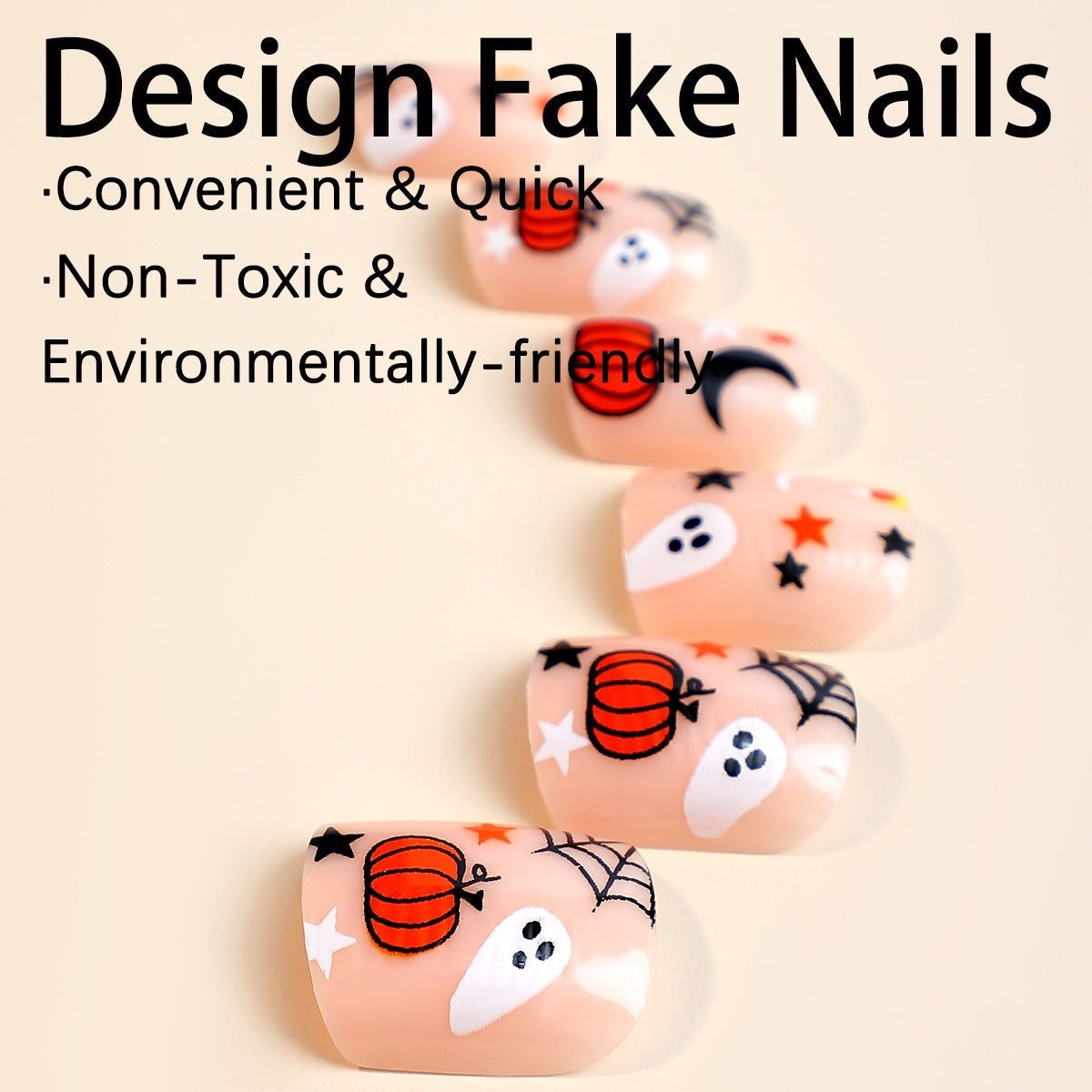 Creative Halloween Art Nail Set Siopsrl