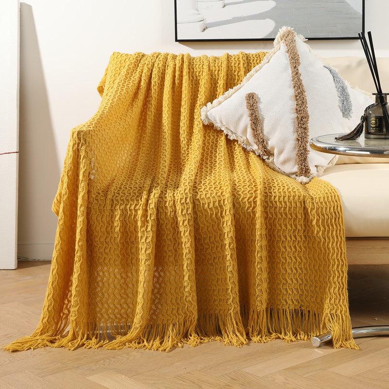 Siopsrl | Cozy Knitted Throw Blanket Siopsrl