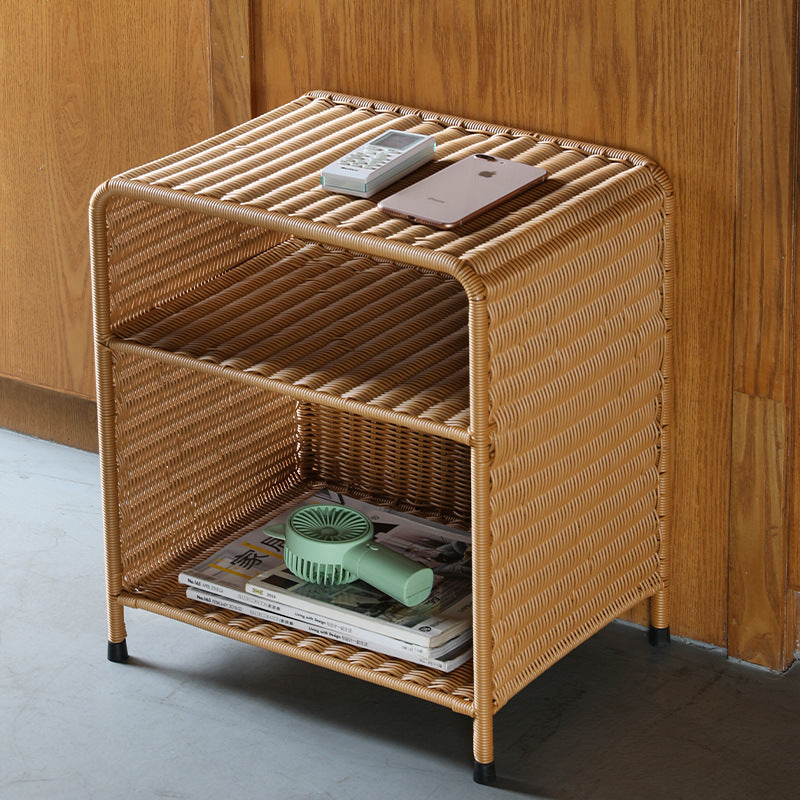 Siopsrl | Natural Woven Open Shelf Storage Unit Siopsrl