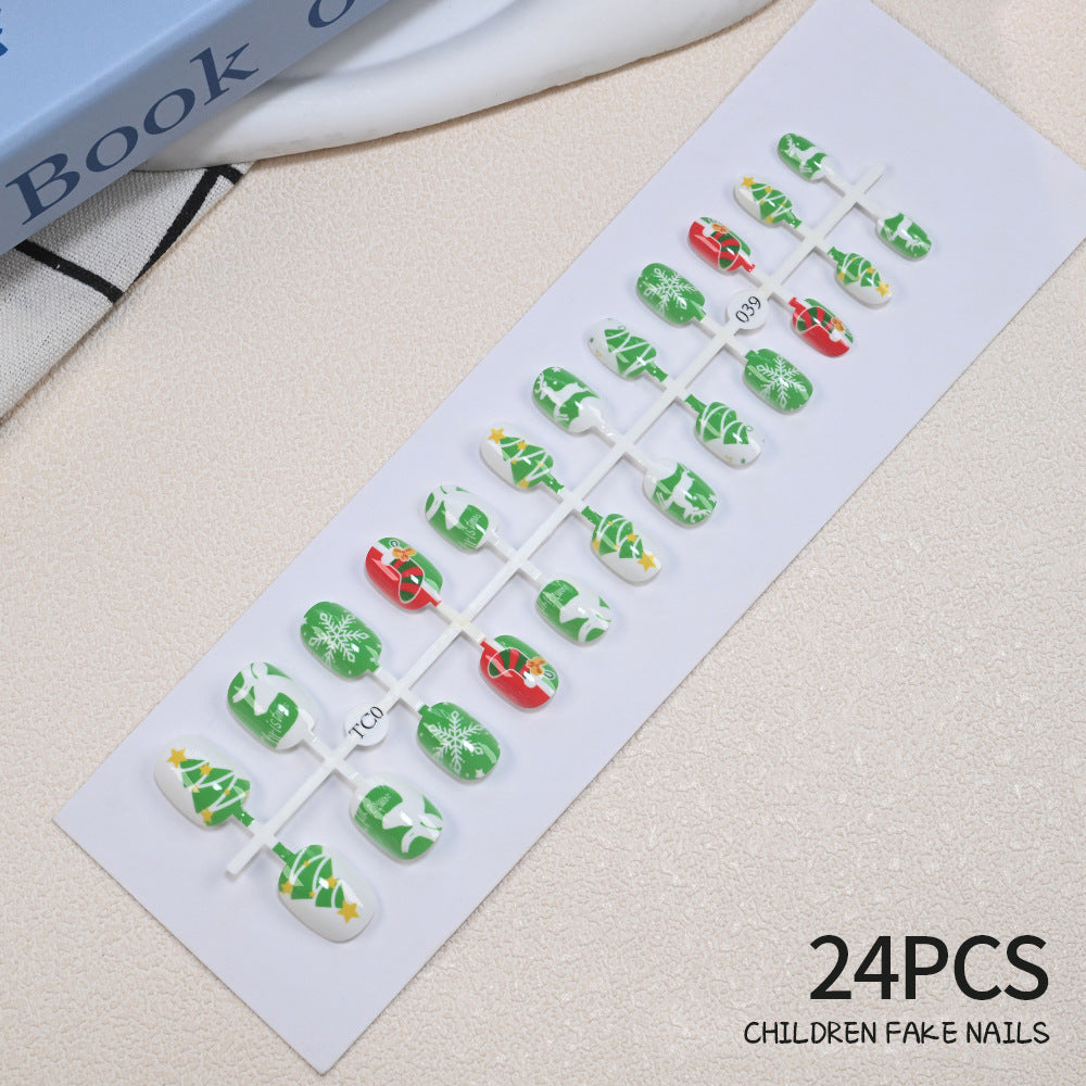 Siopsrl | Children's Fun-Themed Press-On Nail Set Siopsrl