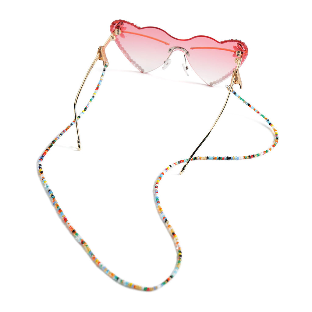 Siopsrl | Beaded Eyewear Chain with Secure Clasps Siopsrl