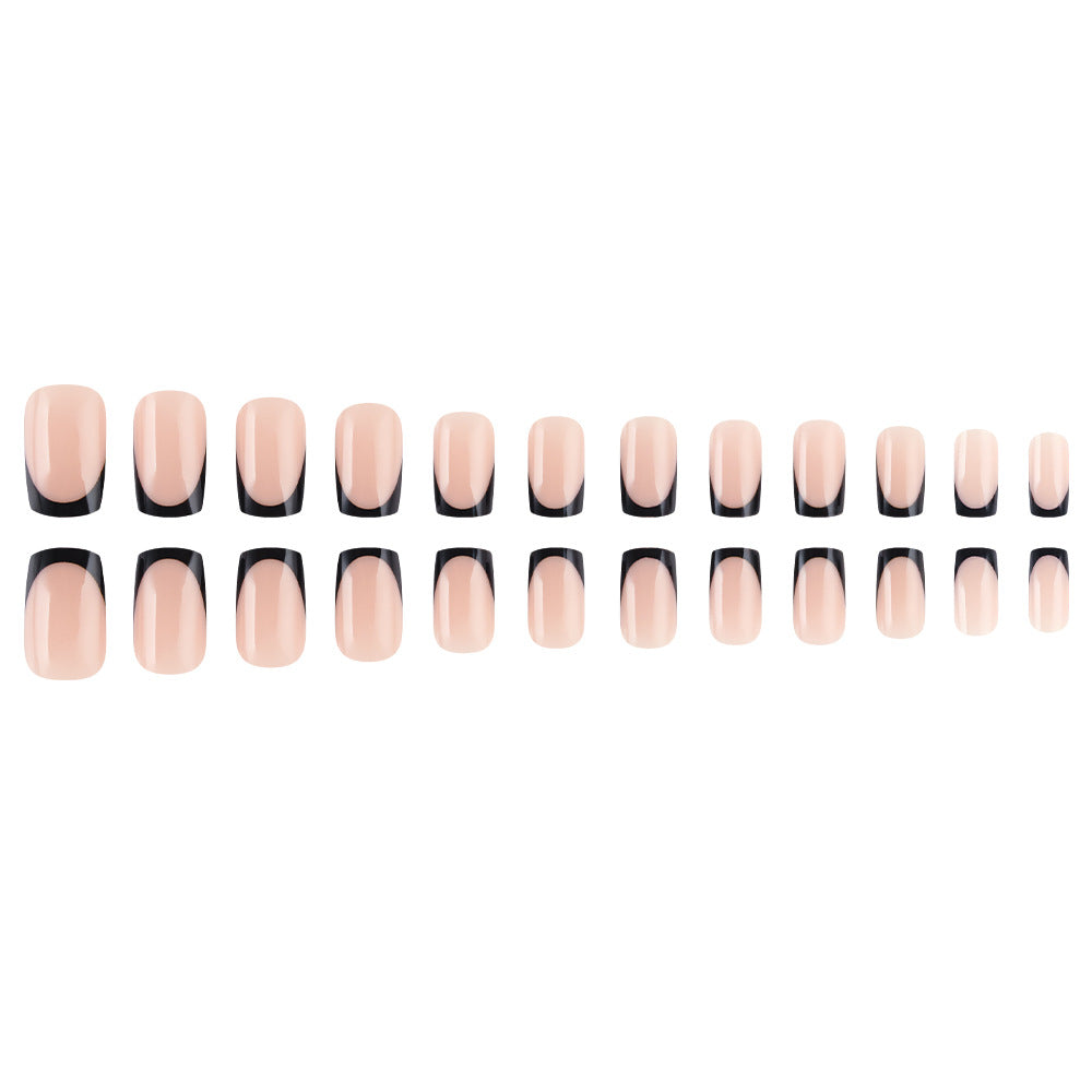 Siopsrl | Elegant French Tip Nail Extensions Siopsrl