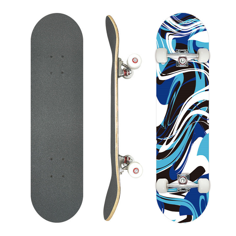 Complete Street Skateboard with Maple Deck Concave and Durable PU Wheels Siopsrl