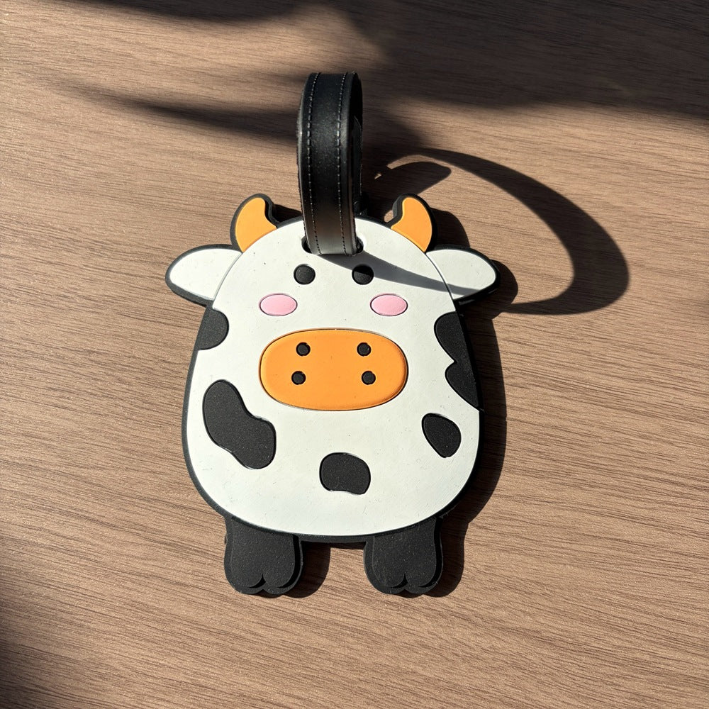 Siopsrl | Cow-Themed Travel Luggage Tag Siopsrl