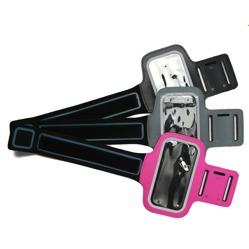 Siopsrl | Adjustable reflective running armband with secure smartphone touchscreen pocket Siopsrl