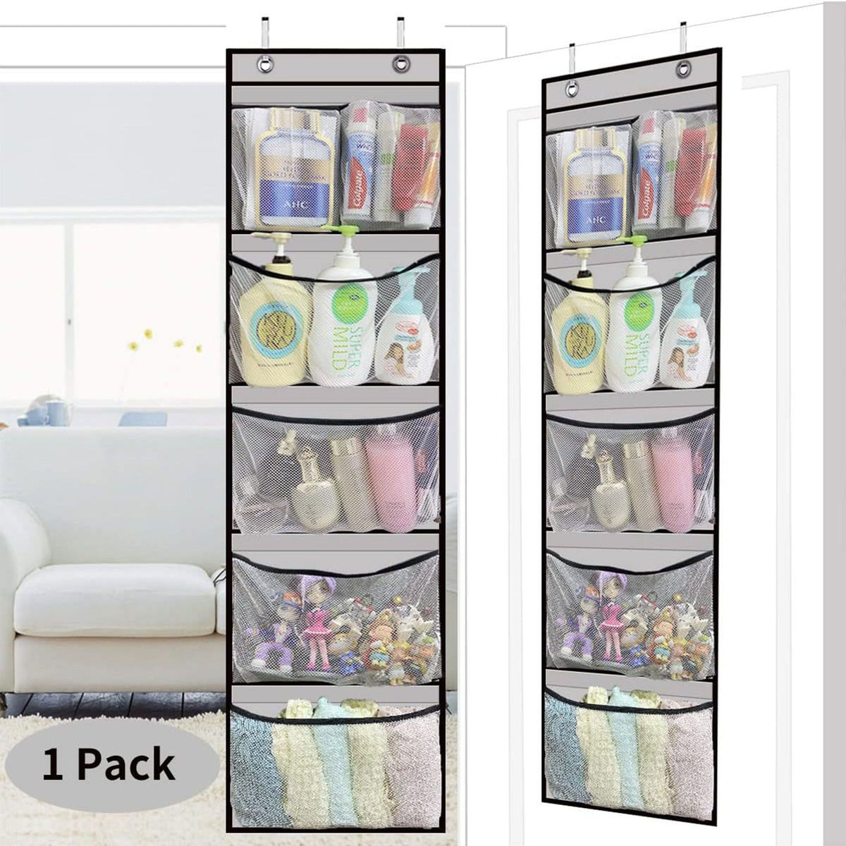 Vertical storage system made of net material Siopsrl