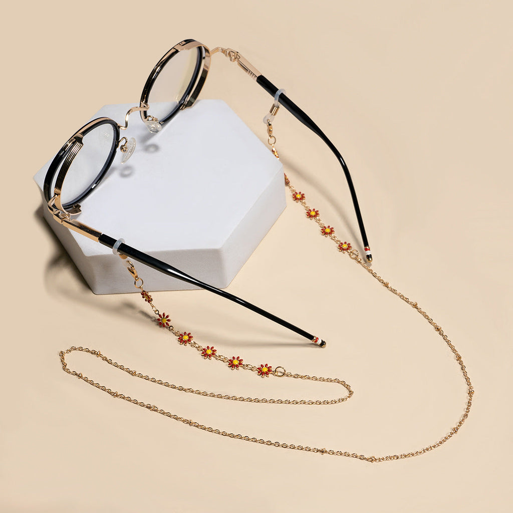 Siopsrl | Floral Chain Eyewear Holder Siopsrl