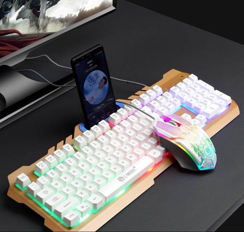 Siopsrl | Mechanical Gaming Keyboard and High-Performance RGB Mouse Combo Siopsrl