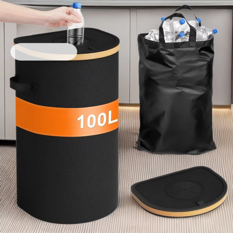 Waste separation container with practical lid and large volume Siopsrl