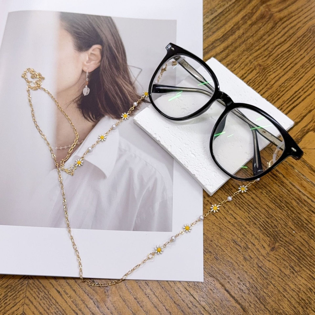 Siopsrl | Floral Eyewear Chain Siopsrl