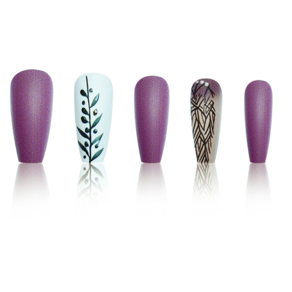 Siopsrl | Botanical Nail Art Design Siopsrl