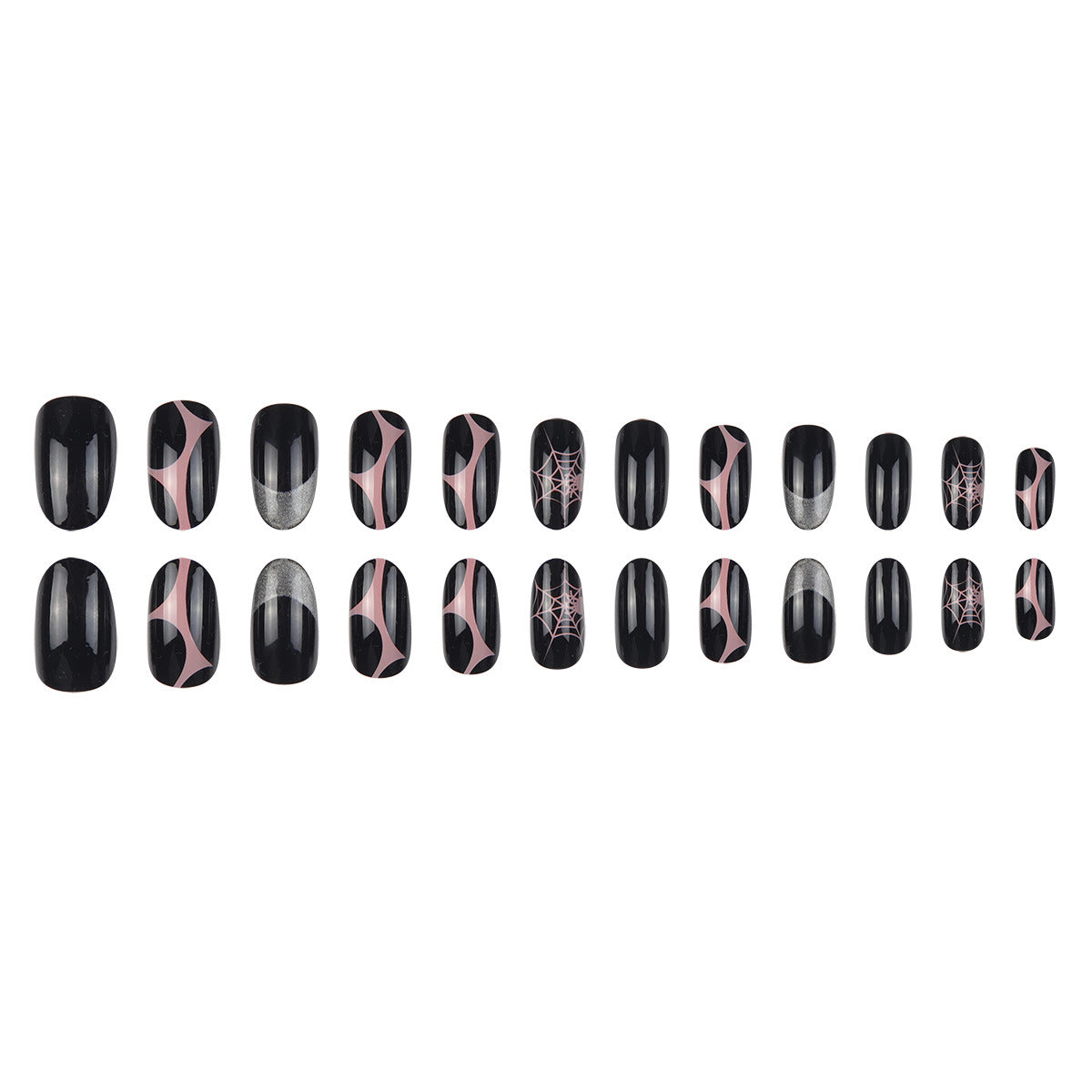 Halloween-Themed Stiletto Nail Art Set Siopsrl