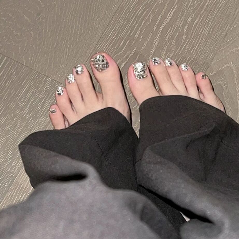 Siopsrl | Decorative Glittering Toe Nail Art Siopsrl