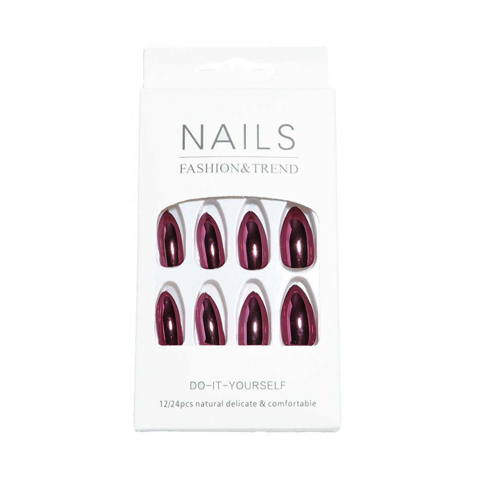 Siopsrl | Premium Glossy Almond-Shaped Press-On Nails Siopsrl Siopsrl | 787225060