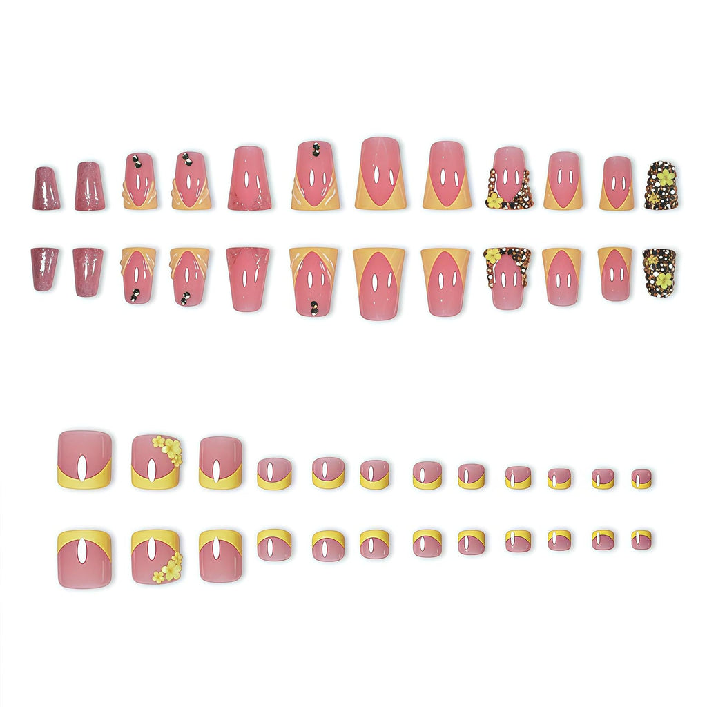 Siopsrl | Luxury Decorative Press-On Nail Set Siopsrl