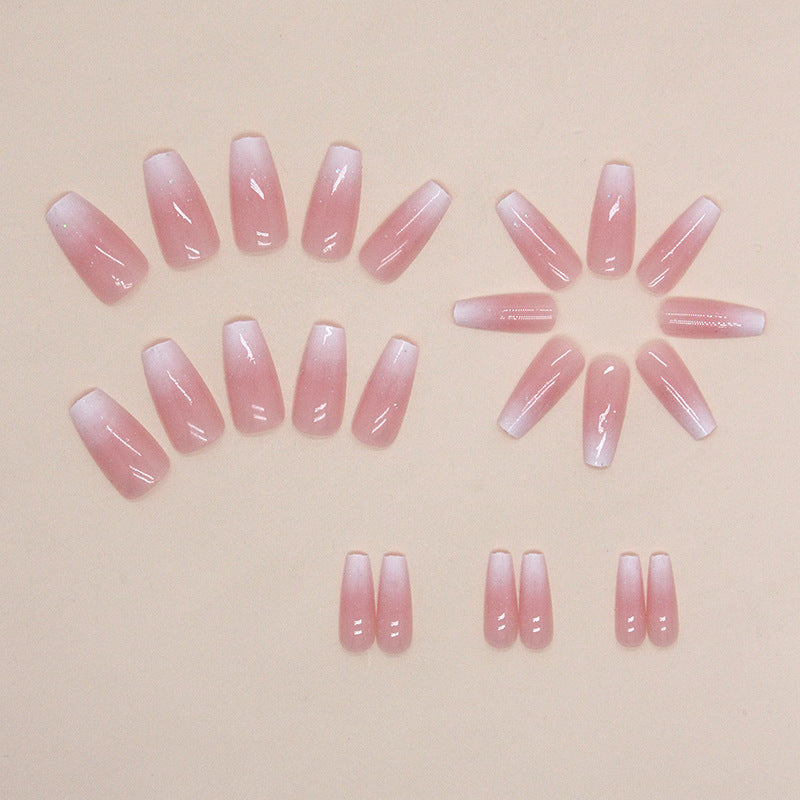 Siopsrl | Art nails with elegant gradient and high gloss finish Siopsrl
