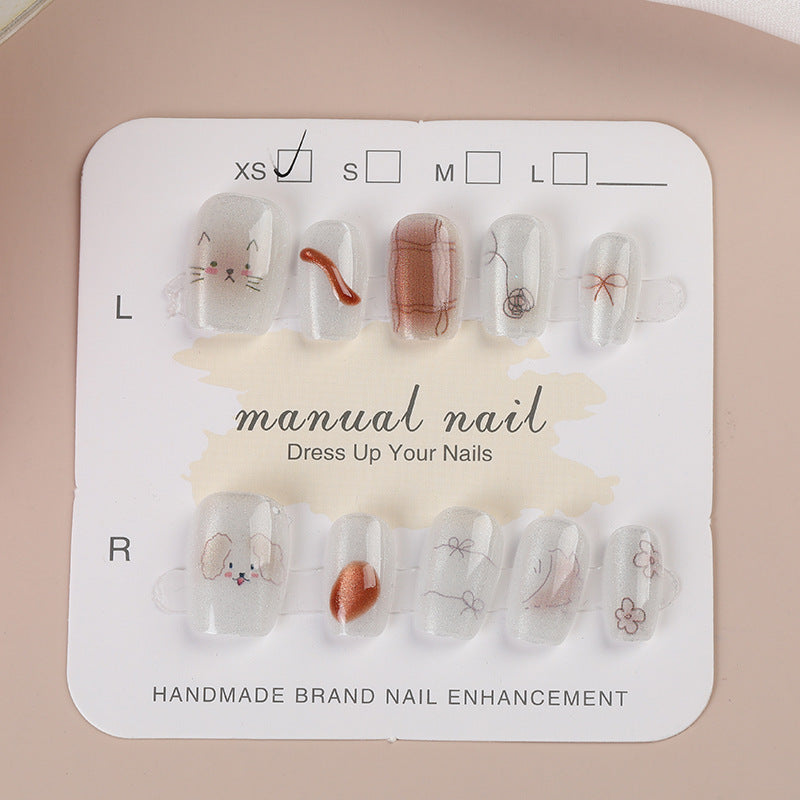 Siopsrl | Artisanal Press-On Nail Set Siopsrl
