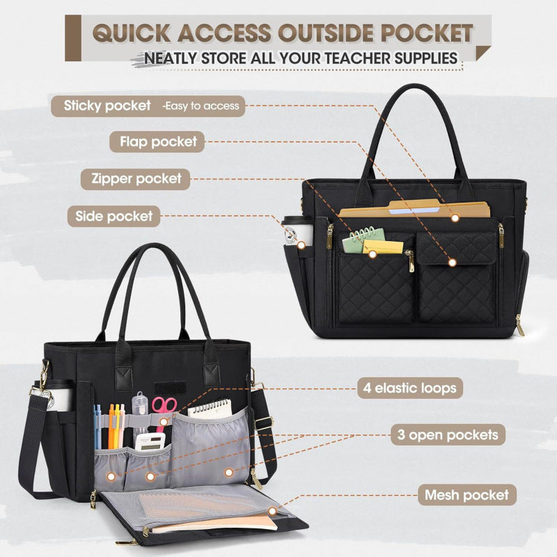 Siopsrl | Multifunctional tote bag with structured interior layout and removable compartments Siopsrl