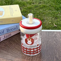 Siopsrl | Women's Insulated Drinking Bottle with Innovative Lid and Cheerful Design Siopsrl
