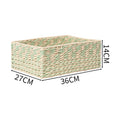 Versatile storage basket made of natural materials