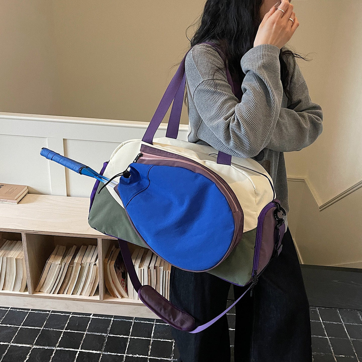 Siopsrl | Versatile Multi-Compartment Travel Duffle Siopsrl