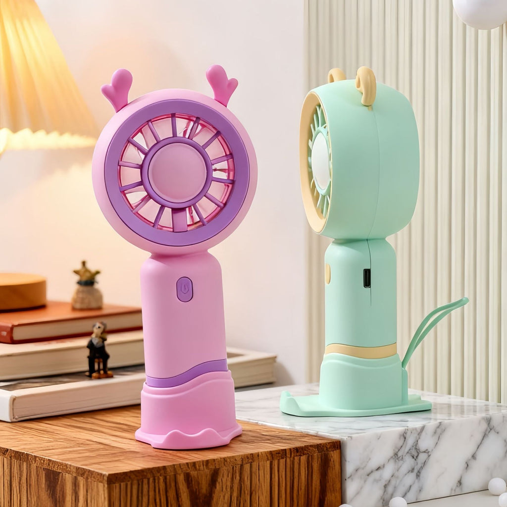 Siopsrl | Women's Portable Mini Fan with Innovative Design and USB Charging Function Siopsrl