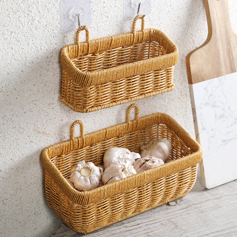 Handwoven Multi-Compartment Storage Basket Siopsrl