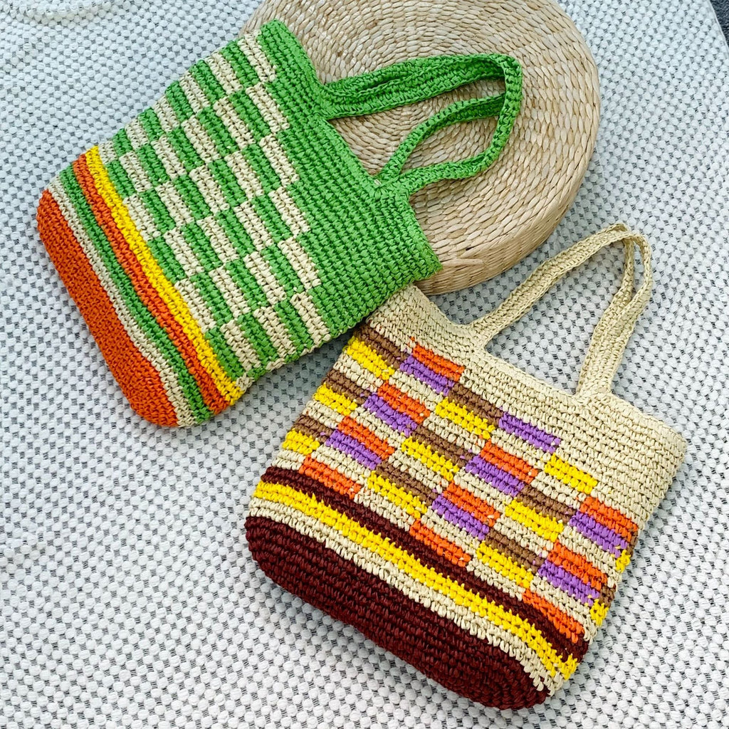 Siopsrl | Hand-knotted summer tote Siopsrl