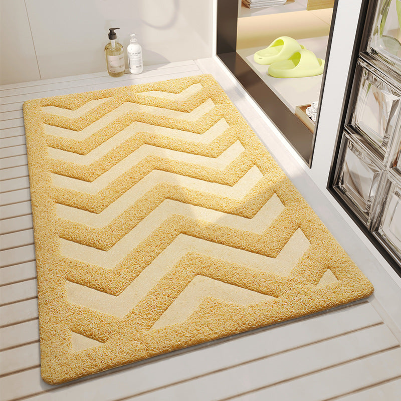 Siopsrl | Chevron Pattern Bathroom Mat Siopsrl