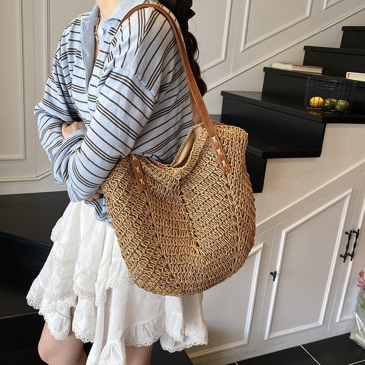Siopsrl | Shoulder bag made of hand-woven natural material Siopsrl