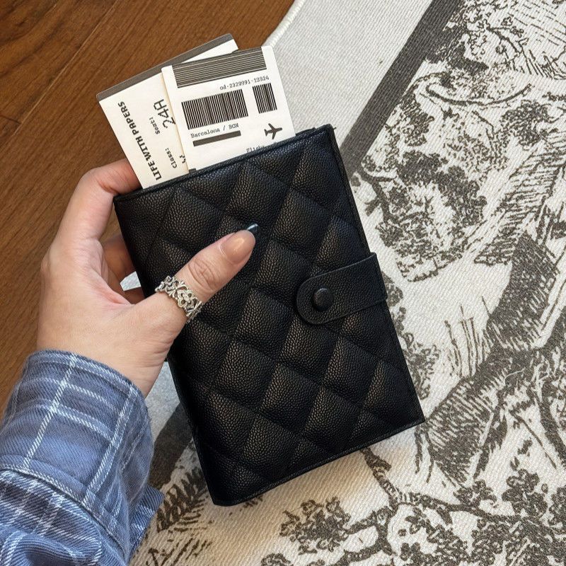Quilted Leather Travel Document Organizer Siopsrl