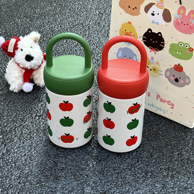 Siopsrl | Ladies' insulated drinking container with cheerful apple motif Siopsrl
