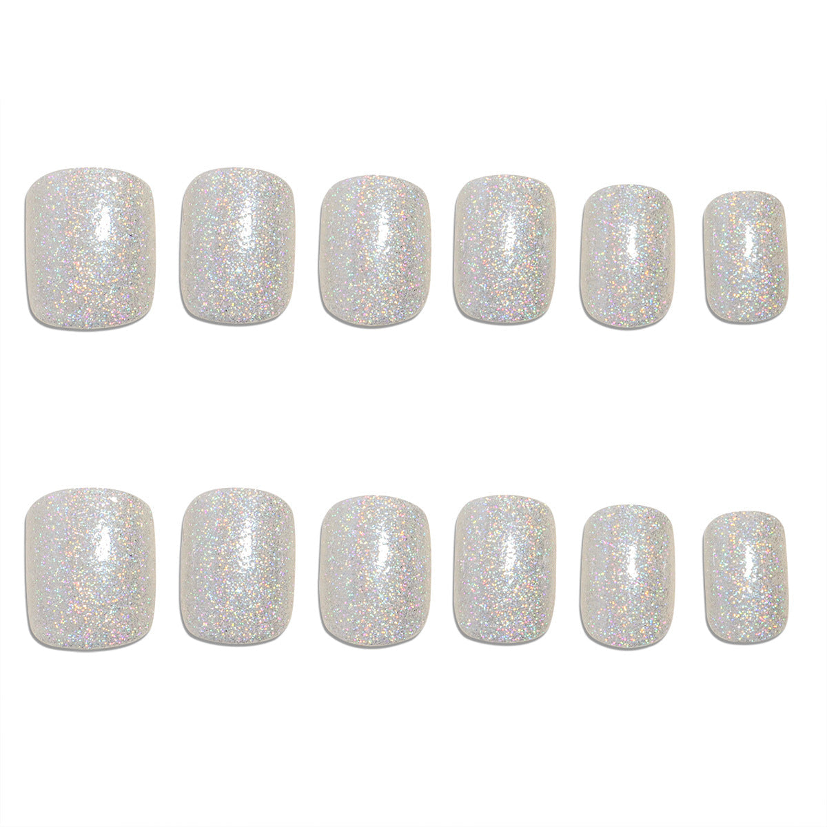 Siopsrl | Glittering Press-On Nail Tips Siopsrl