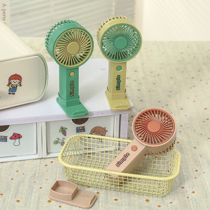 Siopsrl | Ladies portable hand fan with variable speed control and ergonomic design Siopsrl