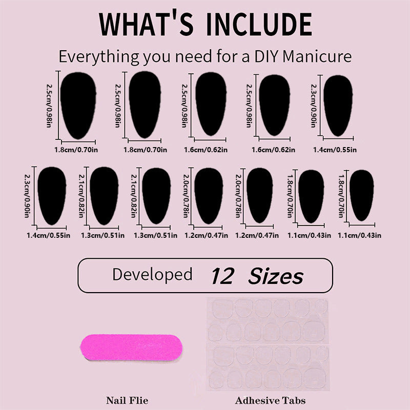 Halloween Design Artificial Nail Set Siopsrl