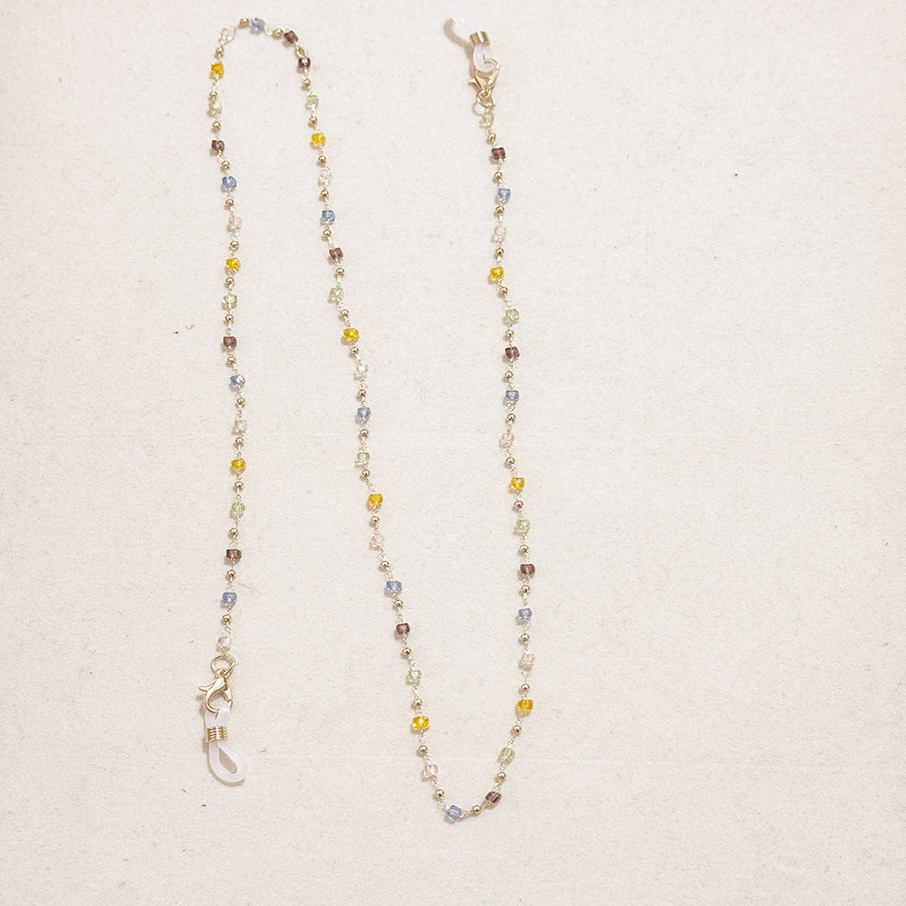 Siopsrl | Colorful Gemstone Eyewear Chain Siopsrl