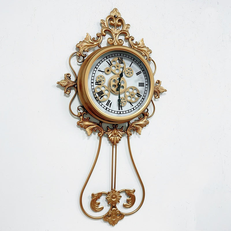 Vintage Gear Mechanism Wall Clock Siopsrl