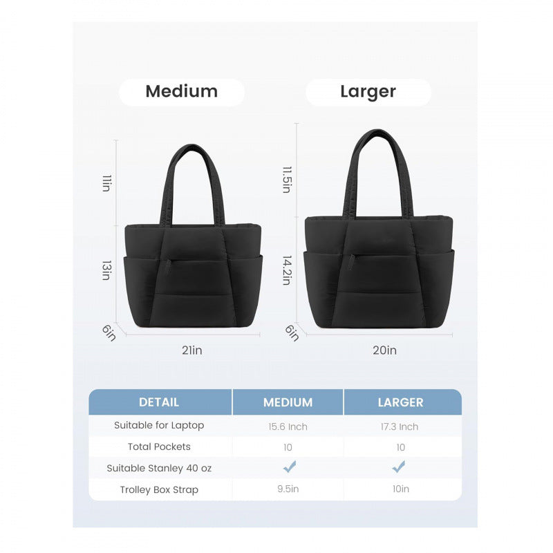 Siopsrl | Stylish and Padded Tote Bag Siopsrl