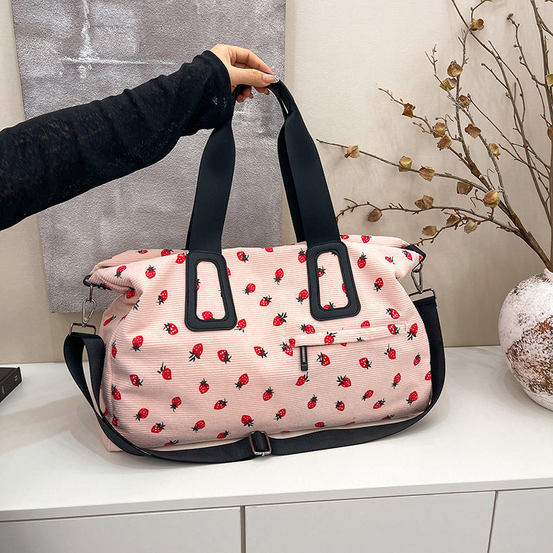 Siopsrl | Tote bag with fruity design and multifunctional compartments Siopsrl