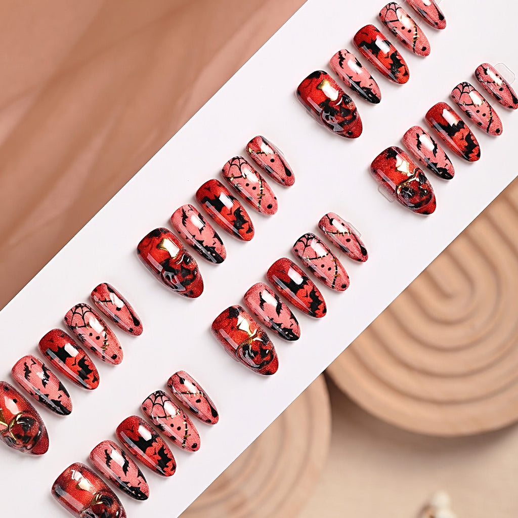 Creative Halloween Nail Art Set with Creepy Designs Siopsrl