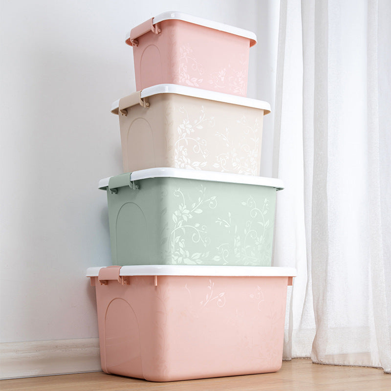 Storage Box Stackable Plastic