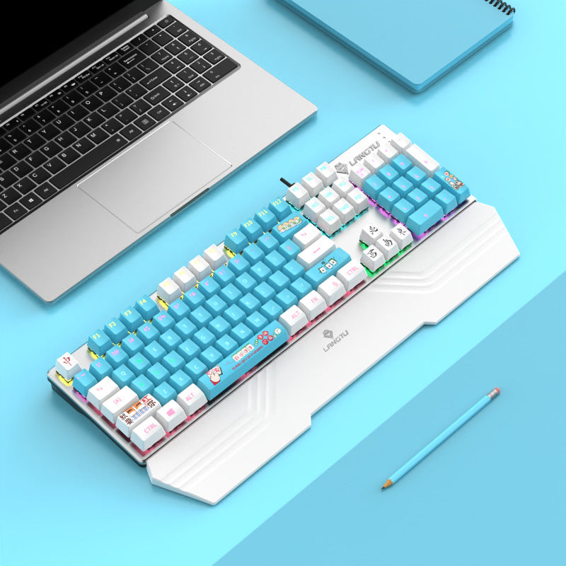 Siopsrl | Ergonomic RGB Mechanical Gaming Keyboard Siopsrl