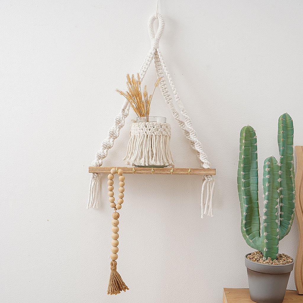 Macrame Hanging Shelf Siopsrl