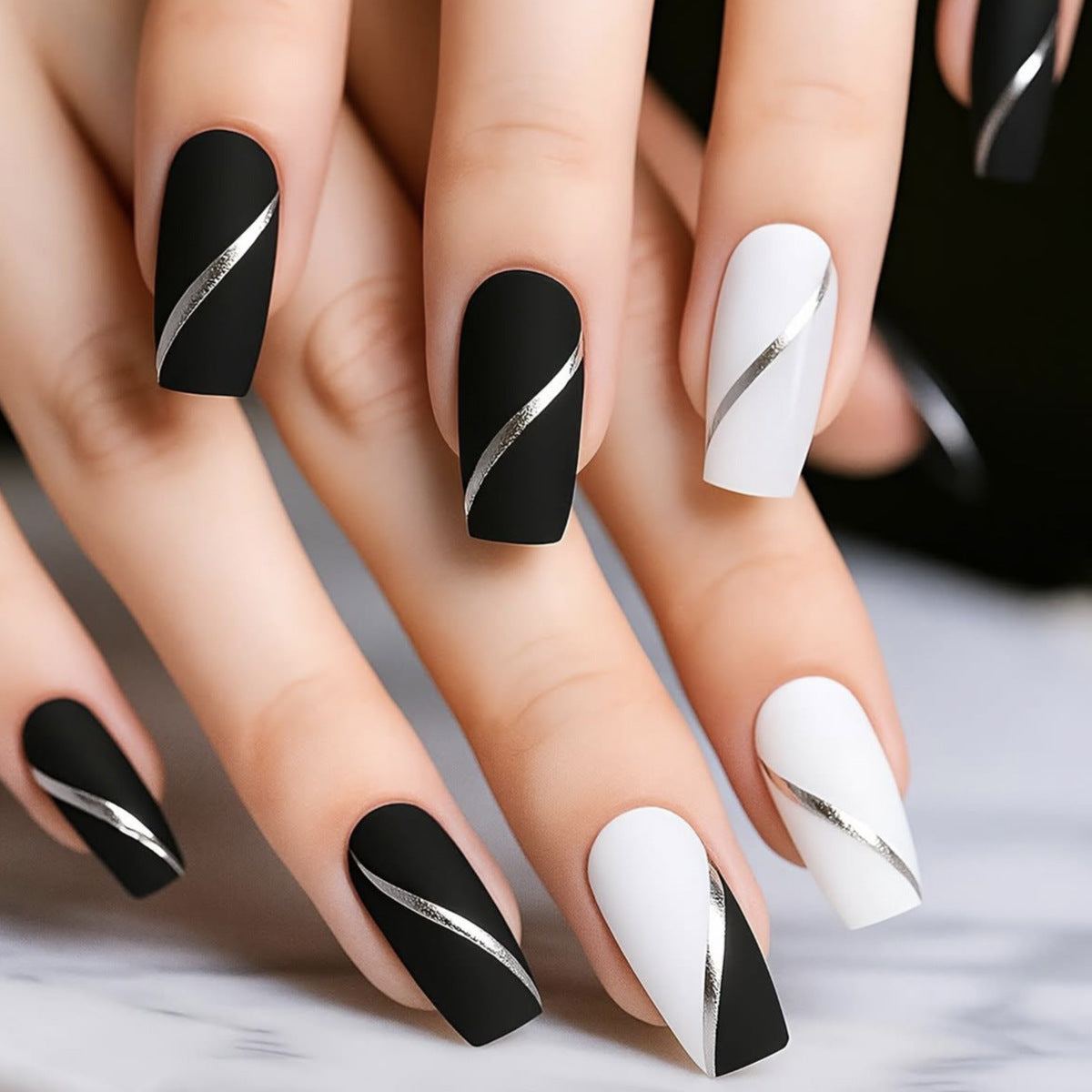 Siopsrl | Modern Geometric Nail Art Kit Siopsrl