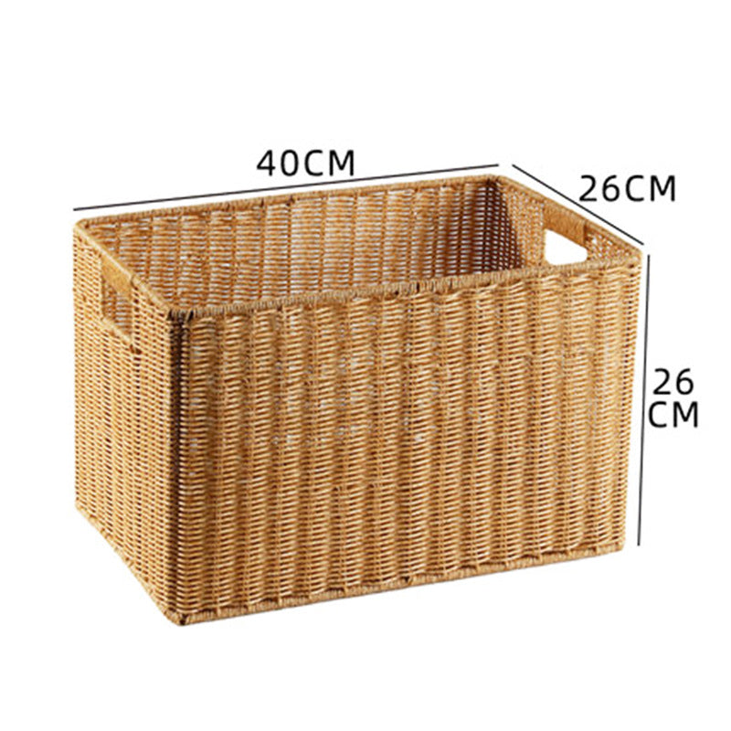 Rectangular Woven Storage Basket Siopsrl